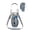 Blue, variant on Insulated Water Bottle Carrier Bag with 4 Pocket for 30/40oz Tumbler with Handle, Water Bottle Sleeve Bag with Strap and Straw Cover,Holder Pouch for Men Women Hiking Camping Travel Gym(Green Bag)