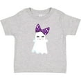 thumbnail image 3 of Inktastic Little Ghost, Cute Ghost, Ribbon, Halloween Girls Baby T-Shirt, 3 of 5