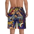 thumbnail image 4 of Poster Yu-Gi-Oh Men's Beach Shorts Swim Trunks Casual Quick Dry Board Shorts Swimwear Pants with Mesh Lined and Pockets, 4 of 8
