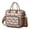 Brown Footballs and, variant on Brown Footballs and Bows Pattern Womens Lunch Box for Work,Insulated Large Lunch Bag for Tween and Teen,Loncheras Para Mujer,Leakproof Adult Lunch Bag for Work,Beach,Travel,Picnic,Camping
