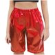 thumbnail image 1 of Odeerbi 3-16 Años Niños Niñas Pantalones Cortos Metálicos Brillantes Para Baile Etapa Rendimiento Conjuntos Bermudas Brillantes Pantalones Cortos de Pierna Recta, 1 of 5