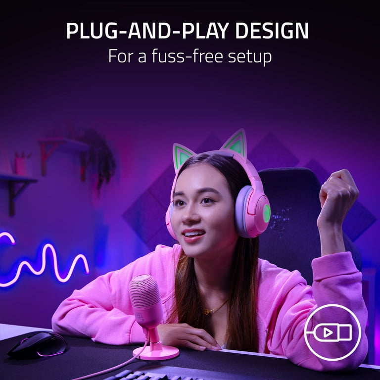 Razer Seiren V3 Mini （Quartz Pink）セイレン ブイスリー