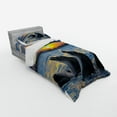 thumbnail image 3 of Ambesonne Animal Bedding Set 4 Pcs, Bottle Nosed Dolphins, Queen, Blue Grey Orange, 3 of 3