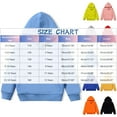 thumbnail image 3 of Piuwrlz Hood Sweatshirts Childrens Girls Boys Long Sleeve Solid Color Hoodies Pocket Round Neck Hoodie Light Blue Size 9 Years, 3 of 9