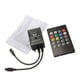 thumbnail image 3 of Controlador de música 20 Claves IR Controlador remoto Controlador de sensor de sonido para 5050 3528 5630 luces de tiras LED de RGB flexibles luces de cinta, 3 of 4