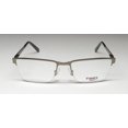 thumbnail image 3 of TIMEX 2:53 PM HALF-RIMLESS ADJUSTABLE NOSE PADS DESIGNER EYEGLASS FRAME/GLASSES, 3 of 7