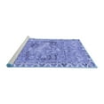 thumbnail image 2 of Ahgly Company Machine Washable Indoor Rectangle Persian Blue Traditional Area Rugs, 5' x 8', 2 of 4