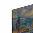 thumbnail image 2 of Luxe Metal Art 'Moscow Russia Saint Basil'S Cathedral Kremlin Red Square Ice Snow And Skating' by Pedro Gavidia, Metal Wall Art, 24"x16", 2 of 8