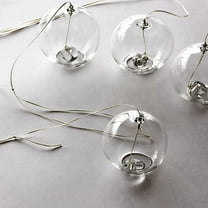 STOBOK 1Pc Transparent Japanese Style Glass Wind Bell Pendant for Indoor Outdoor Decor