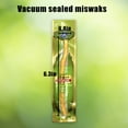 thumbnail image 4 of 6 Pack Organic Miswak Toothbrushes | All-Natural Wooden Miswak Sticks for Teeth Whitening | Oral Care, Fresh Breath & Eco-Friendly | Mint Flavor, 4 of 10