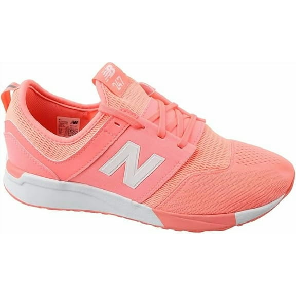 Big Kid's New Balance 247 Sport Pink White (KL247C7G) - 6