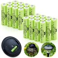 thumbnail image 1 of Pilas recargables Lightalent Ni-MH AA 1,2 V 600 mAh, paquete de 24, 1 of 7