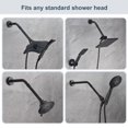 thumbnail image 4 of Extensor de brazo para ducha BRIGHT SHOWERS de 15 cm, bronce aceitado, 4 of 7
