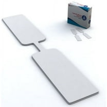 Dynarex 3616Secure Strip™ Skin Closure Strip, Plastic, White, 100/Box (670176_BX)