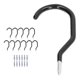 thumbnail image 5 of 12Pcs Bike Storage Hooks with Coating Garage Wall Ceiling Hanging Heavy Duty Iron Hand Tools, 5 of 5