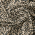 thumbnail image 5 of Ambesonne Classical Window Valance, Damask Inspired Swirls, 54" X 18", Dark Sepia and Tan, 5 of 5