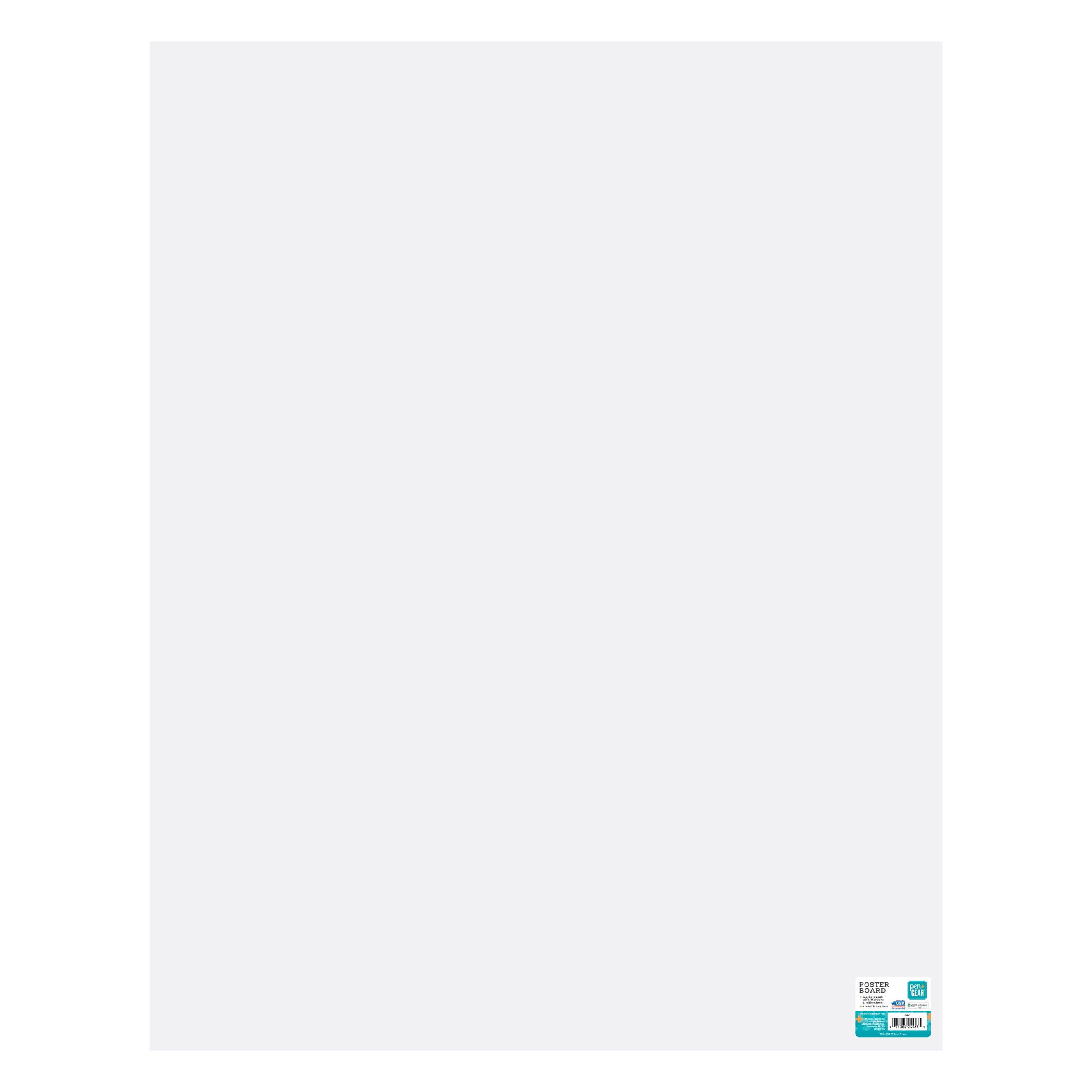 Pen + Gear Economy White Poster Board, 22x28, 1 Count 