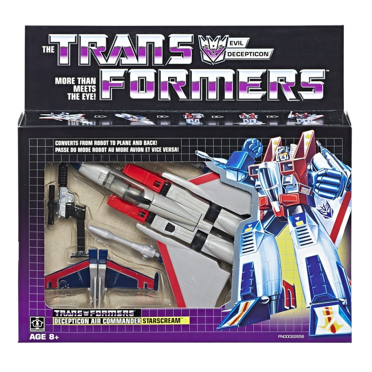 Transformers Vintage G1 Starscream Walmart Exclusive