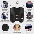 thumbnail image 2 of Running Vest Phone Holder - Hydration Vest with Water Bottle- Reflective Vest for Men and Women- Running Hydration Vest  Phone Pouch, 2 of 6