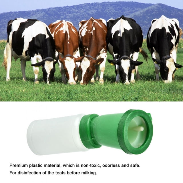 Taza para inmersión de pezones 1 unidad limpieza de pezones de vaca sin reflujo de cabra ANGGREK Otros