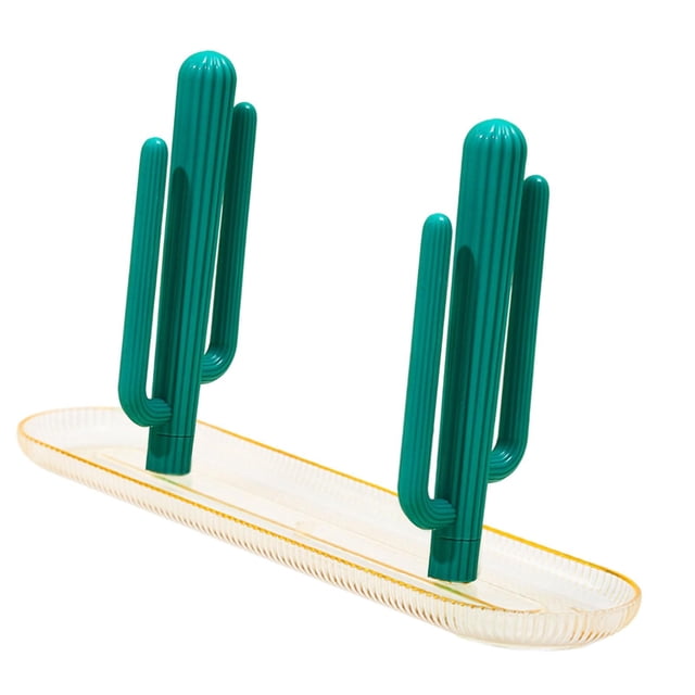Estante para palillos Soledad organizador de utensilios de cocina verde oscuro