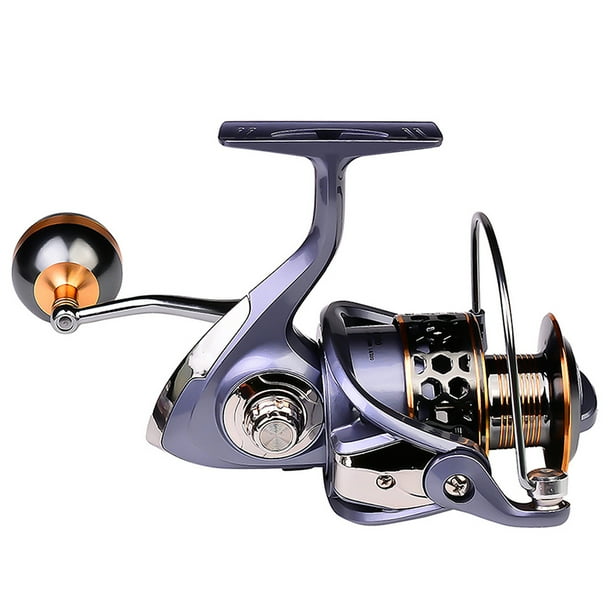 Carrete De Pesca De Carrete Giratorio Con Carrete De Pesca De Cebo De Bobina De Metal Completo Intercambiable A La Derecha