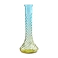 thumbnail image 2 of Twisted Small Neck Glass Vase Decorative Flower Vase For Hydroponic Plants Fresh Cut Flowers Home Living Room Table Centerpiece Office Shelf Display, 2 of 6