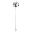 thumbnail image 3 of Molino de viento de metal para exteriores con luz LED y energía solar para decoración de jardines y césped., 3 of 14