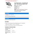 thumbnail image 2 of Front Brake Pad Set - Compatible with 2003 - 2020 Chevy Express 2500 2004 2005 2006 2007 2008 2009 2010 2011 2012 2013 2014 2015 2016 2017 2018 2019, 2 of 2