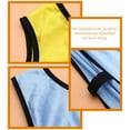 thumbnail image 3 of OUNONA 1 Set Pinnies for Soccer Training Breathable Sports Vests Polyester Yellow, 3 of 8