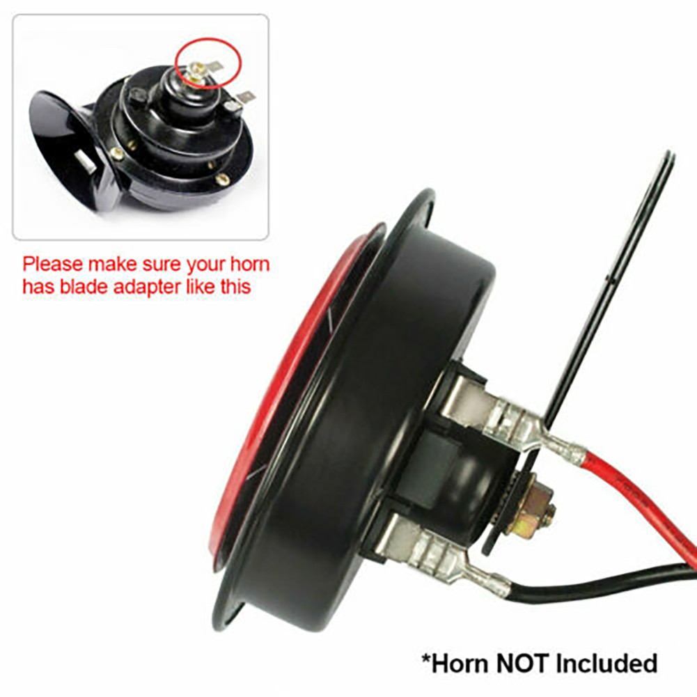 12V Horn Wiring Harness Relay Kit With Grille Mount – For Toyota / Aftermarket Horns