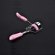thumbnail image 4 of Rizador de pestañas de acero inoxidable con cepillo, rímel, mufla, accesorio para pestañas postizas, la mejor herramienta profesional para rizos de pestañas, mango rosa, corazón rosa oso de fresa  Electrónica, 4 of 6
