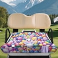 thumbnail image 3 of Yuyamidu Easter Egg Golf Cart Seat Covers with Pockets Cute Rabbit Replacement Seat Cover Accessories for Club Car and More 2-Seat Carts, 3 of 7