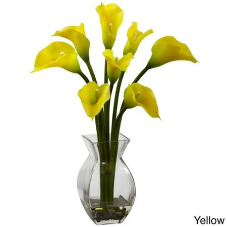 Nearly Natural Calla Lily - Nearly Natural Classic Calla Lily Floral Arrangement