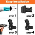 thumbnail image 5 of 50 AMP Twist Lock RV Shore Power Inlet 125V/250V,RV Shore Power Inlet, 5 of 5
