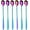 Regenbogen, variant on Long Handle Spoon, Coffee Blender, 19.3cm Iced Tea Spoon, High Quality Stainless Steel Iced Tea Spoon for Mother's Milk Tea Mix Cocktail Stir Coffee Milkshake Cold Drink, 6 Piece SetRegenbogen