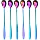 thumbnail image 1 of Juego de cucharas para latte macchiato, 6 piezas, cucharas de 19 cm de largo para cócteles y postres, acero inoxidable pulido, aptas para lavavajillas Namotu MZQ-1212-1, 1 of 6