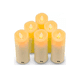 thumbnail image 1 of Pack 6 Velas Grandes Led Flama Realista Belug, Amarillo, 1 of 5