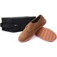 thumbnail image 4 of Mio Marino Men's Suede Derby Casual Dress Shoes, 4 of 7