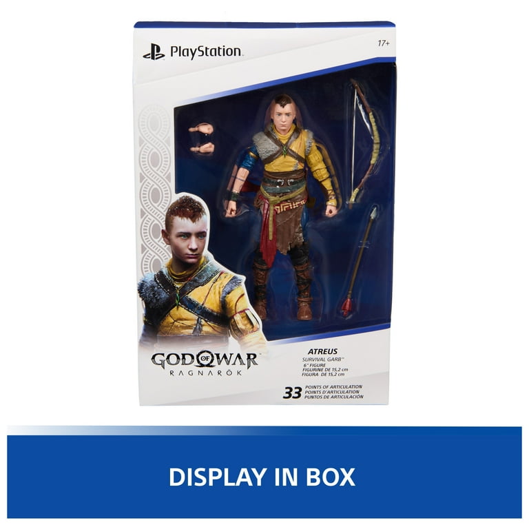 PlayStation God of War Ragnarok, 6” Atreus Action Figure