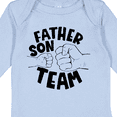 thumbnail image 4 of Inktastic Father's Day Father Son Team Parent Child Fist Bump Boys or Girls Long Sleeve Baby Bodysuit, 4 of 5