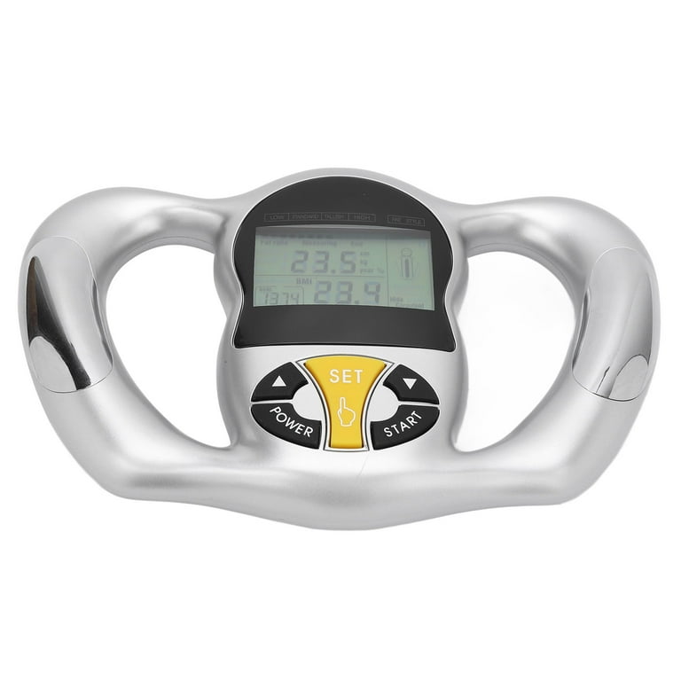 Body Fat Meter Handheld Digital Body Fat Analyzer Health Monitor Compatible  With Body Fat Percentage, Bmi, Health, Fat