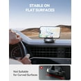 thumbnail image 4 of JOYROOM Car Phone Holder, Dashboard Phone Holder for Car Compatible with Popsocket and Thick Case, 360° Rotatable & Vertical 30° Adjustable Base Car Mount, Dark Gray, 4 of 7