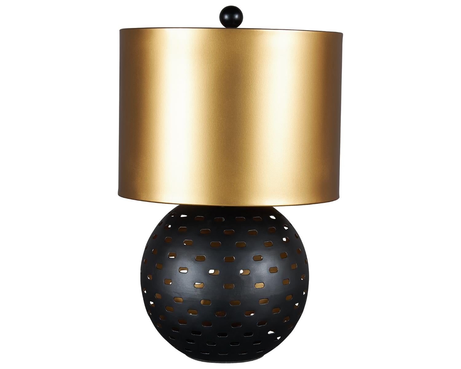 black and gold table lamps