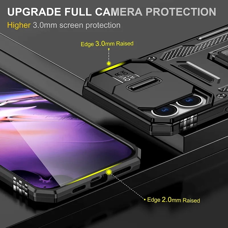 iPhone 16 Plus Armor Case - Blue