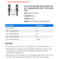 thumbnail image 2 of Front Strut Assembly and Sway Bar Link Kit - Compatible with 2009 - 2015 Honda Pilot 2010 2011 2012 2013 2014, 2 of 2