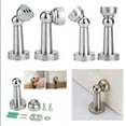 thumbnail image 6 of 4 Magnetic Door Stoppers Stainless Steel Wall Floor Mount Door Holder Heavy Duty, 6 of 6