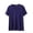 Navy1, variant on LIaqionyy Big and Tall Short Sleeve for Men's Pajama Shirt Casual Loose Lounge Comfortable Summer Sleepwear L-5XL