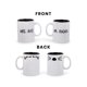 thumbnail image 2 of Tazas de cerámica Ukonic Friends TV Show Ross and Rachel, 450 ml, paquete de 2, 2 of 7