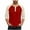 Red, variant on Dovford Mens Casual Slim Fit T-Shirts Henley Shirts Raglan Long Sleeve Jersey Baseball T Shirts Fall Crewneck Color Block Shirt